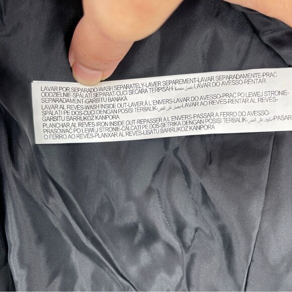 Zara Polka Dot Basic Blazer NWT 10 - Picture 9 of 11